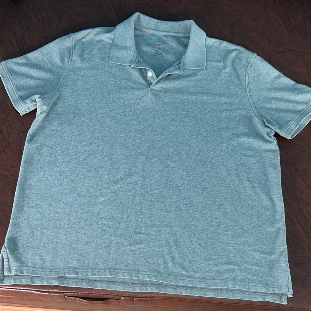 St. John's Bay Light Blue Polo Shirt